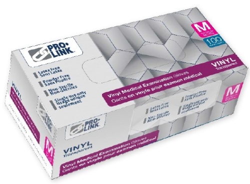 Vinyl Medical Examination Gloves